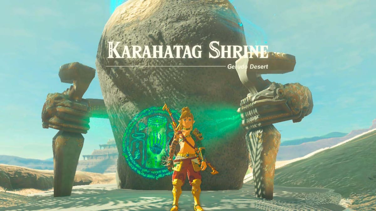 Tears Of The Kingdom How To Complete Karahatag Shrine In TotK   Karahatag Shrine Zelda 