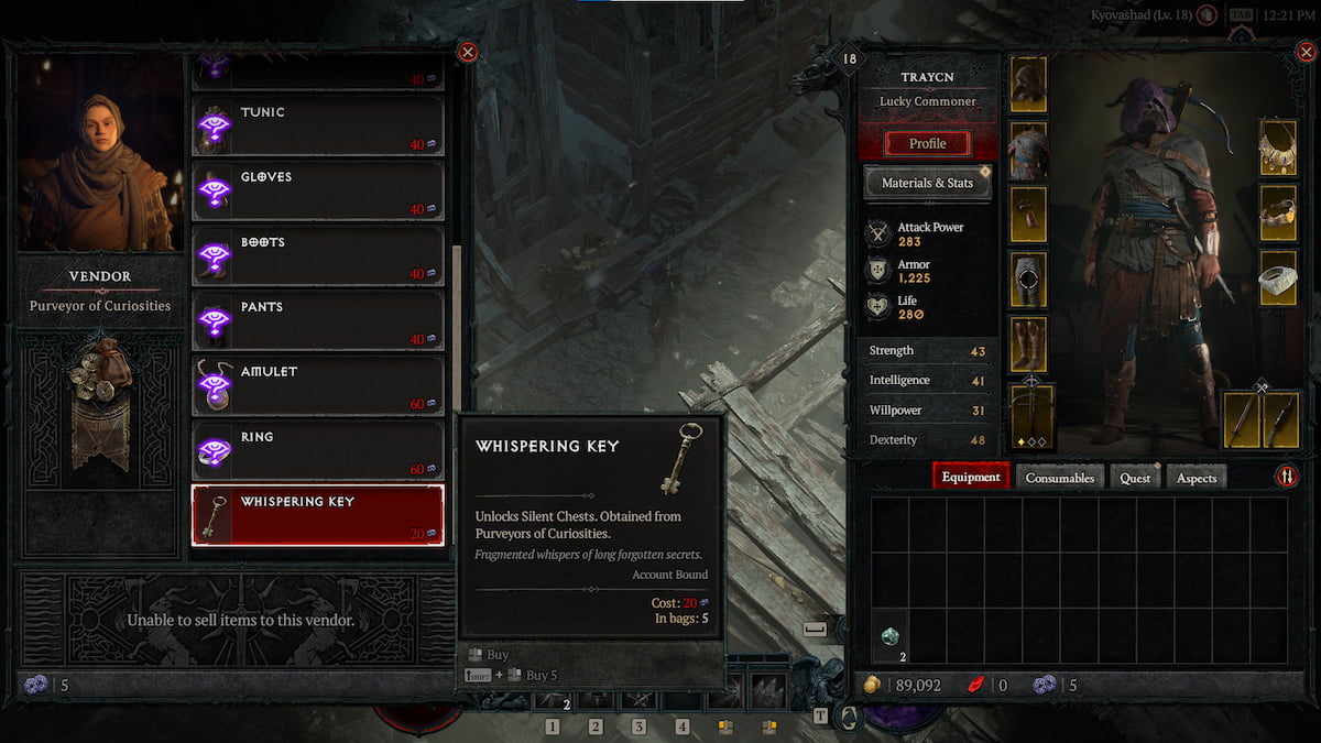 Diablo 4: How to Get and Use Whispering Keys - Gamepur