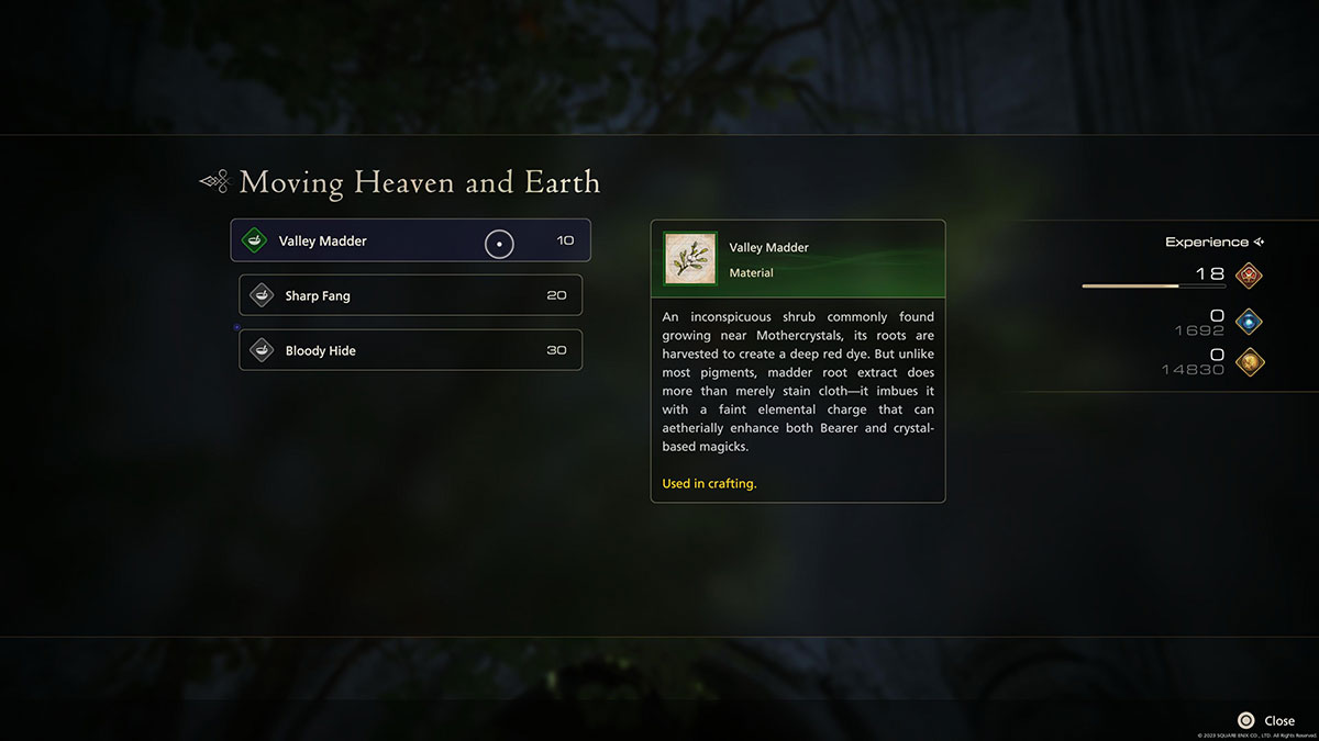 Final Fantasy 16: All Crafting Materials & How to Get Them