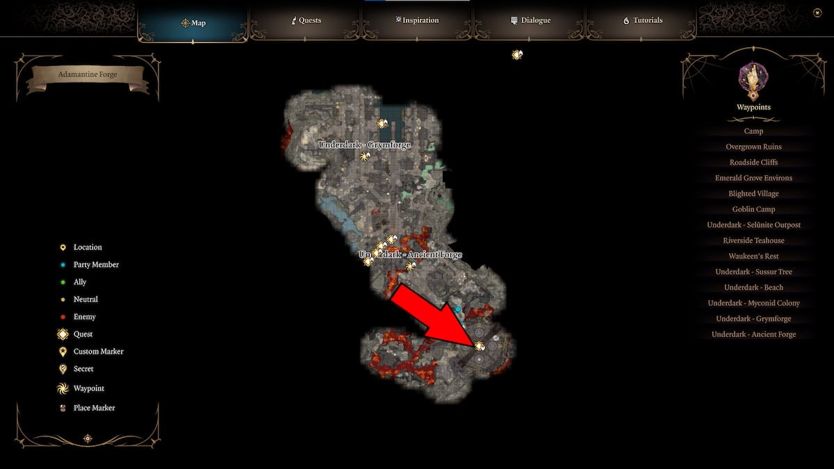 Baldur S Gate 3 How To Find Use The Adamantine Forge In BG3 Gamepur   Adamantine Forge Location In Baldurs Gate 3 