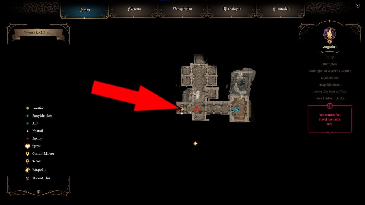 Baldur S Gate 3 Wyrmway BG3 NexusMoD RU   Ansurs Lair Location In Baldurs Gate 3 