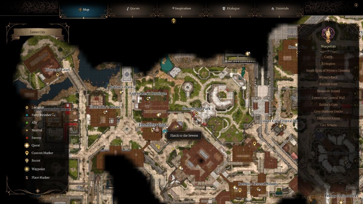 Baldur S Gate 3 BG3 NexusMoD RU   BG3 Find Mol Guildhall Location 16 