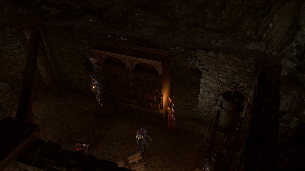 Baldur s Gate 3 How to Open The Bookcase in the Basement in