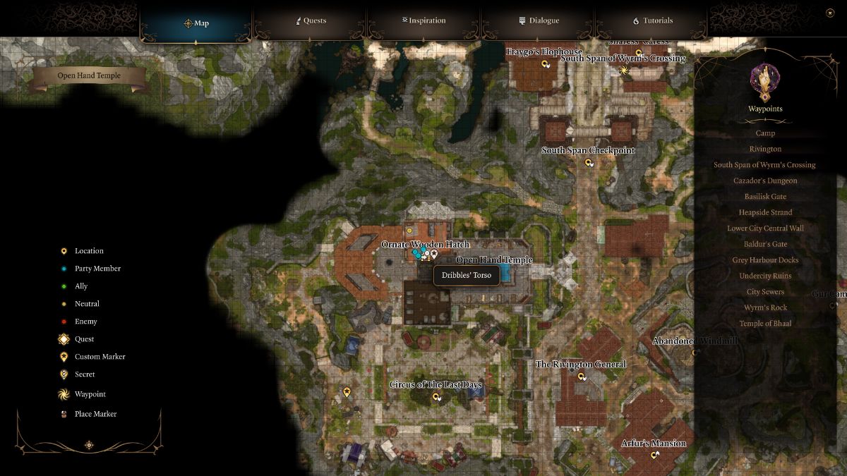 Baldur S Gate 3 BG3 NexusMoD RU   Baldurs Gate 3 Dribbles The Clown Body Part Location 8 