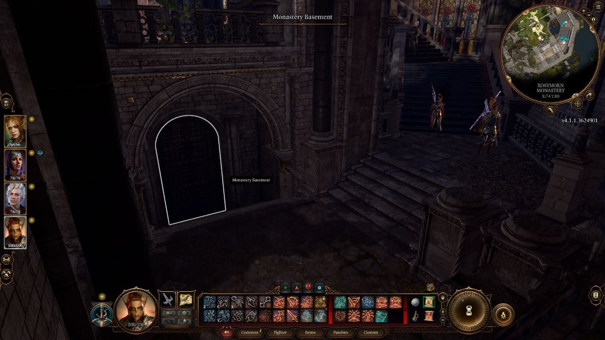 Monastero Di Rosymorn E Githyanki Crech Posizione In BG3   Baldurs Gate Blood Of Lathander 19 