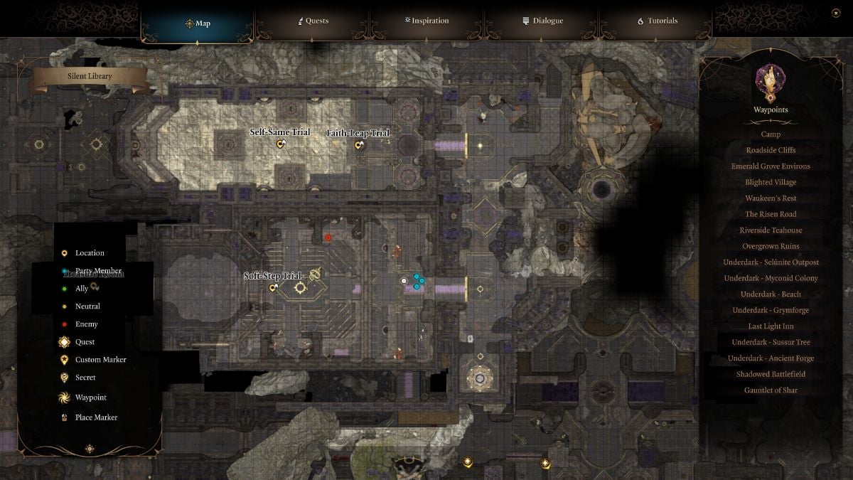 Baldur S Gate 3 How To Solve The Riddle Of The Night In The Silent   Gauntlet Of Shar Spear Of Night Location 