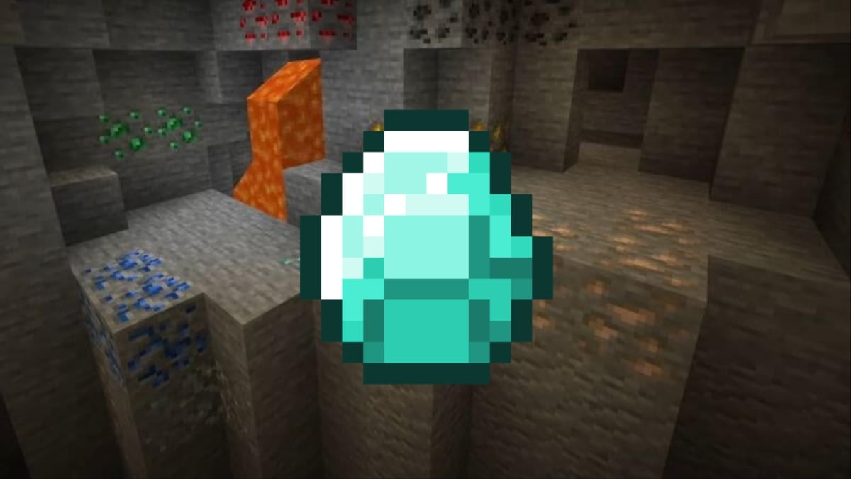 Minecraft Best Level For Diamonds In Version 1 20 Gamepur   Diamond Cave 