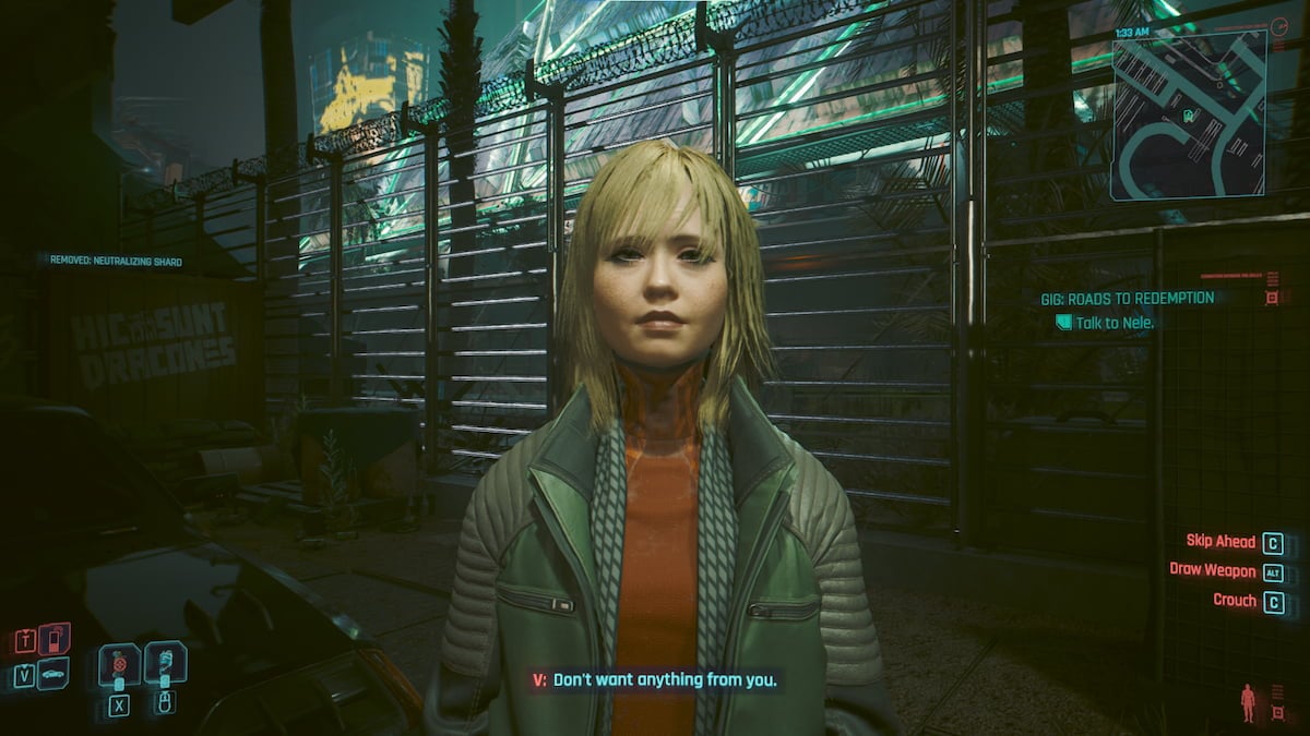 Cyberpunk 2077 Roads To Redemption: Should Nele Listen To The ...