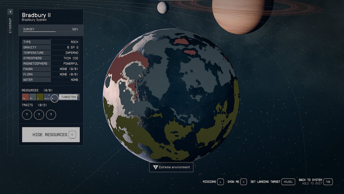 Starfield: How to Find Tungsten - Gamepur