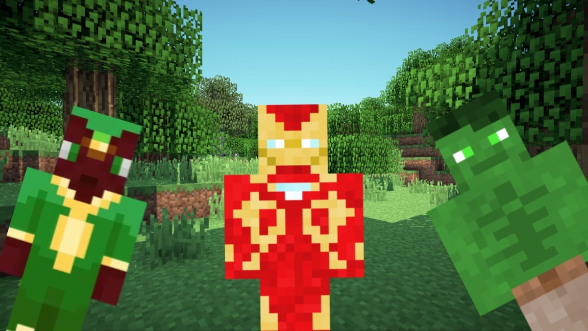 Top 10 Best Marvel Minecraft Skins Gamepur