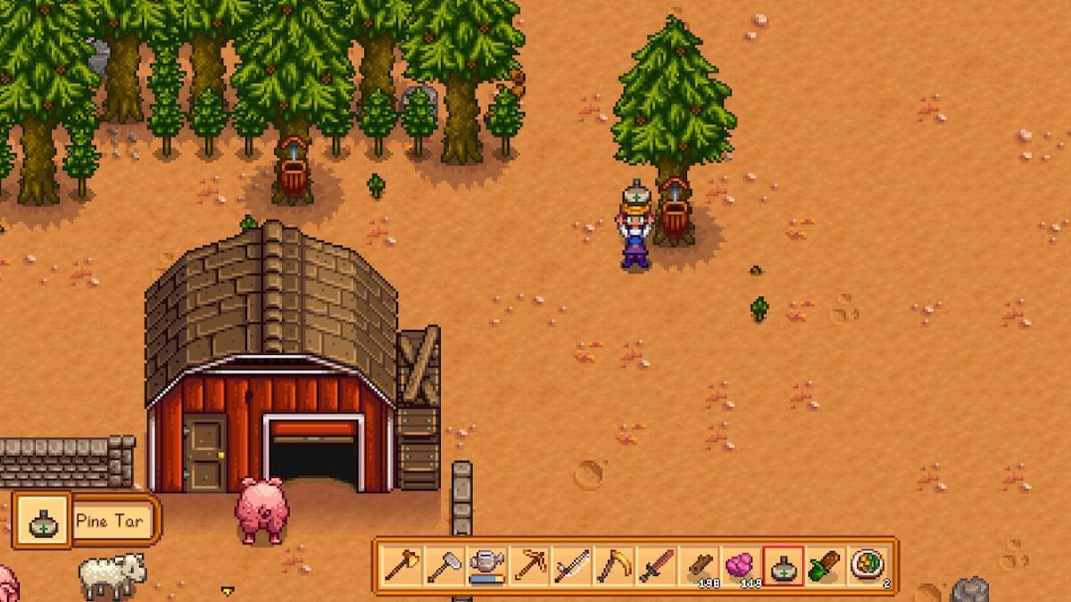 How to Get Pine Tar in Stardew Valley - Gamepur