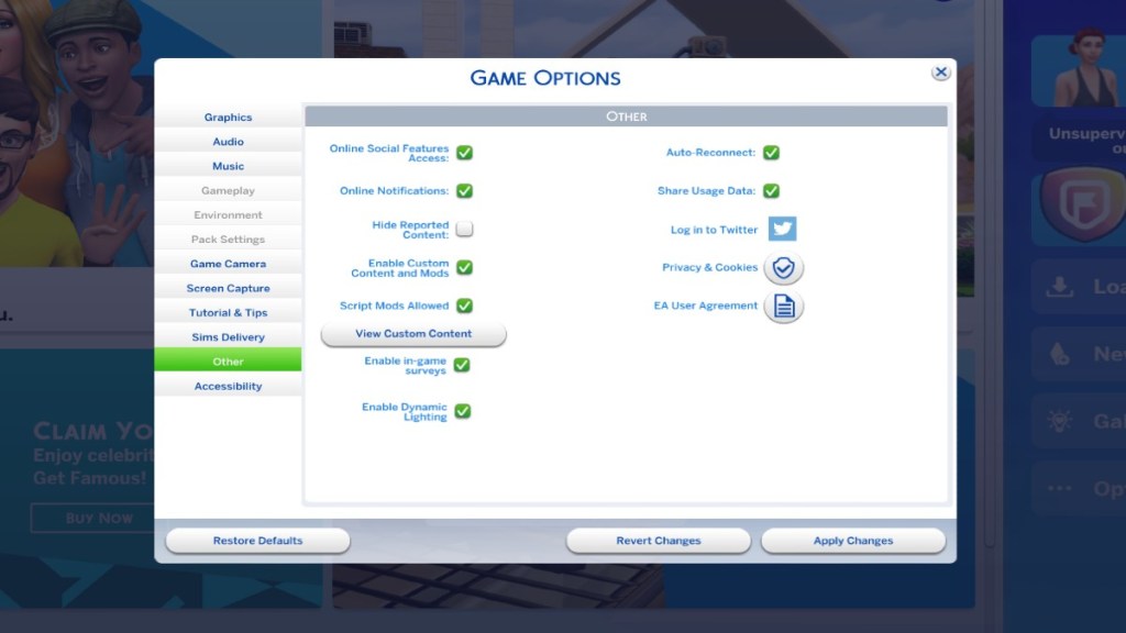 Sims 4 UI Cheats Extension: Powerful Features with a Click!