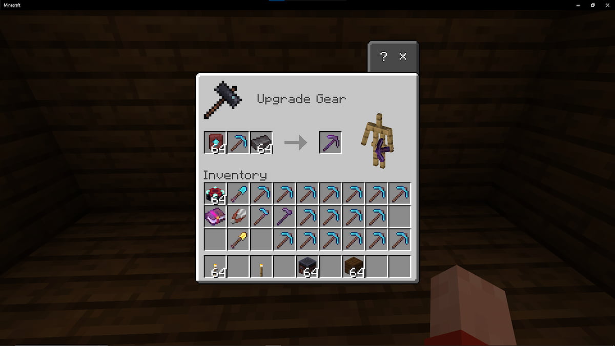 Minecraft: How To Upgrade Diamond To Netherite Armor & Tools - Gamepur