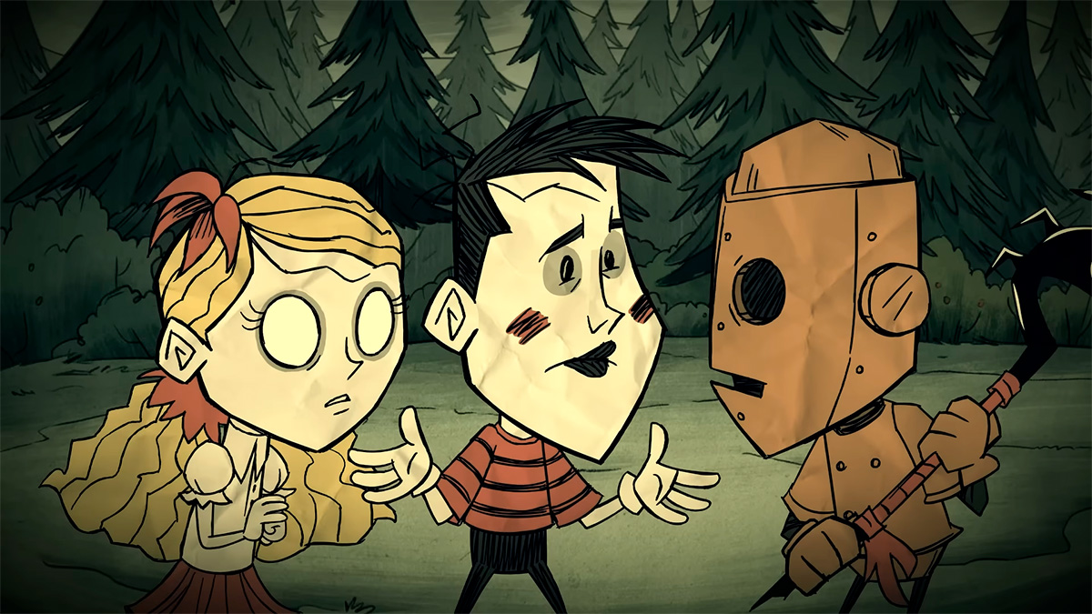 Don't Starve Together Character: Wes, Wendy, And WX-78