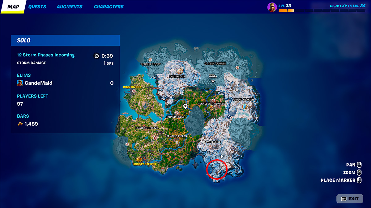 How to Find Krampus and His Present Stash in Fortnite Winterfest 2023 ...