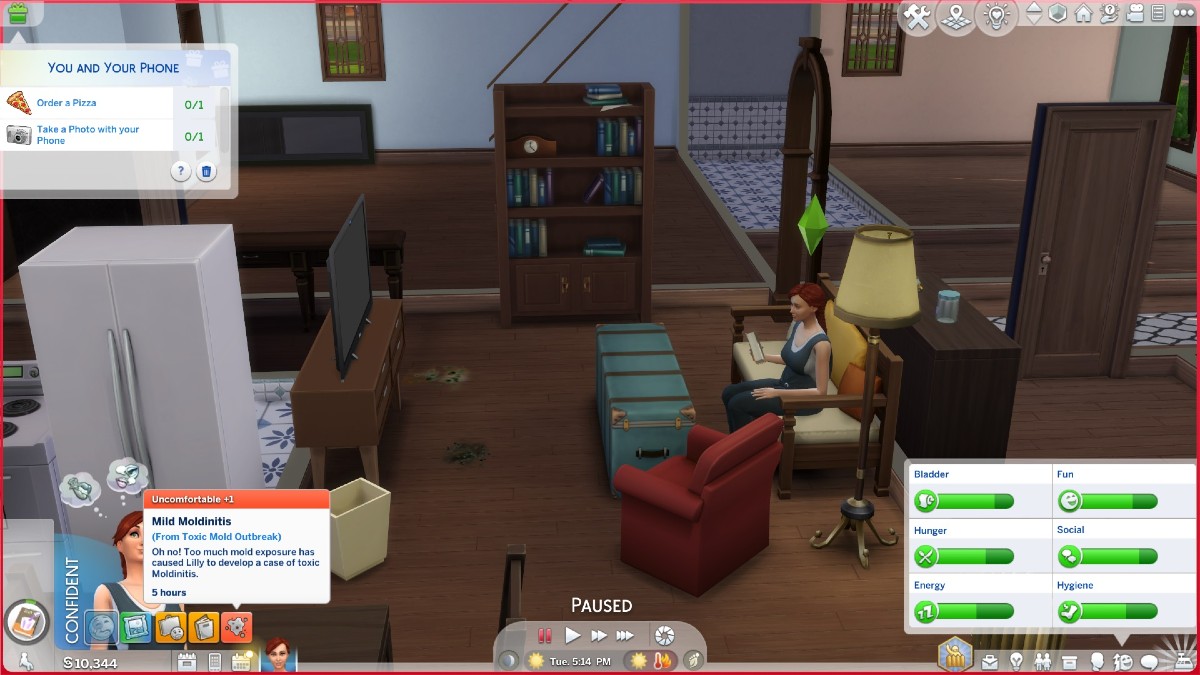 Sims 4 For Rent Mold Guide: Mold Types, Mold Lot Challenge, And Death ...