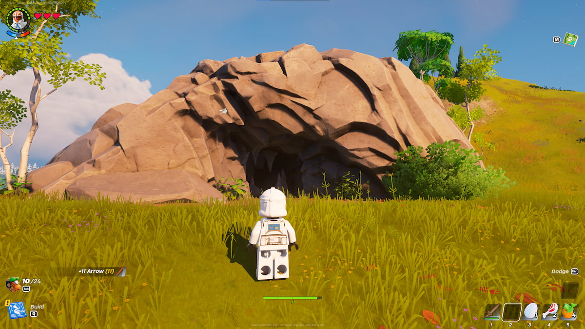 How To Find Caves In Lego Fortnite Gamepur