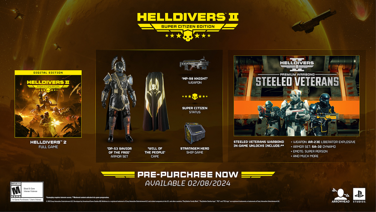 Helldivers 2 - Release Date, Details, & Trailers - Gamepur