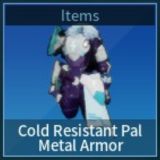 Palworld Cold Resistant Pal Metal Armor