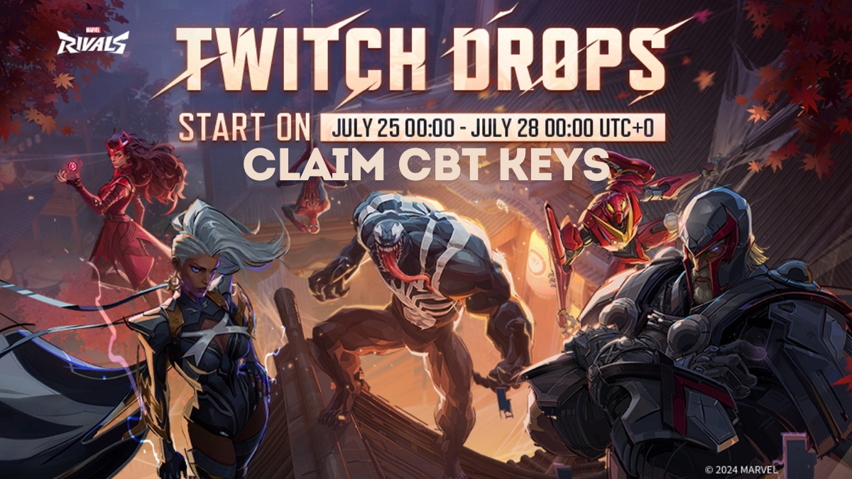 How to get Marvel Rivals CBT Keys through Twitch Drops
