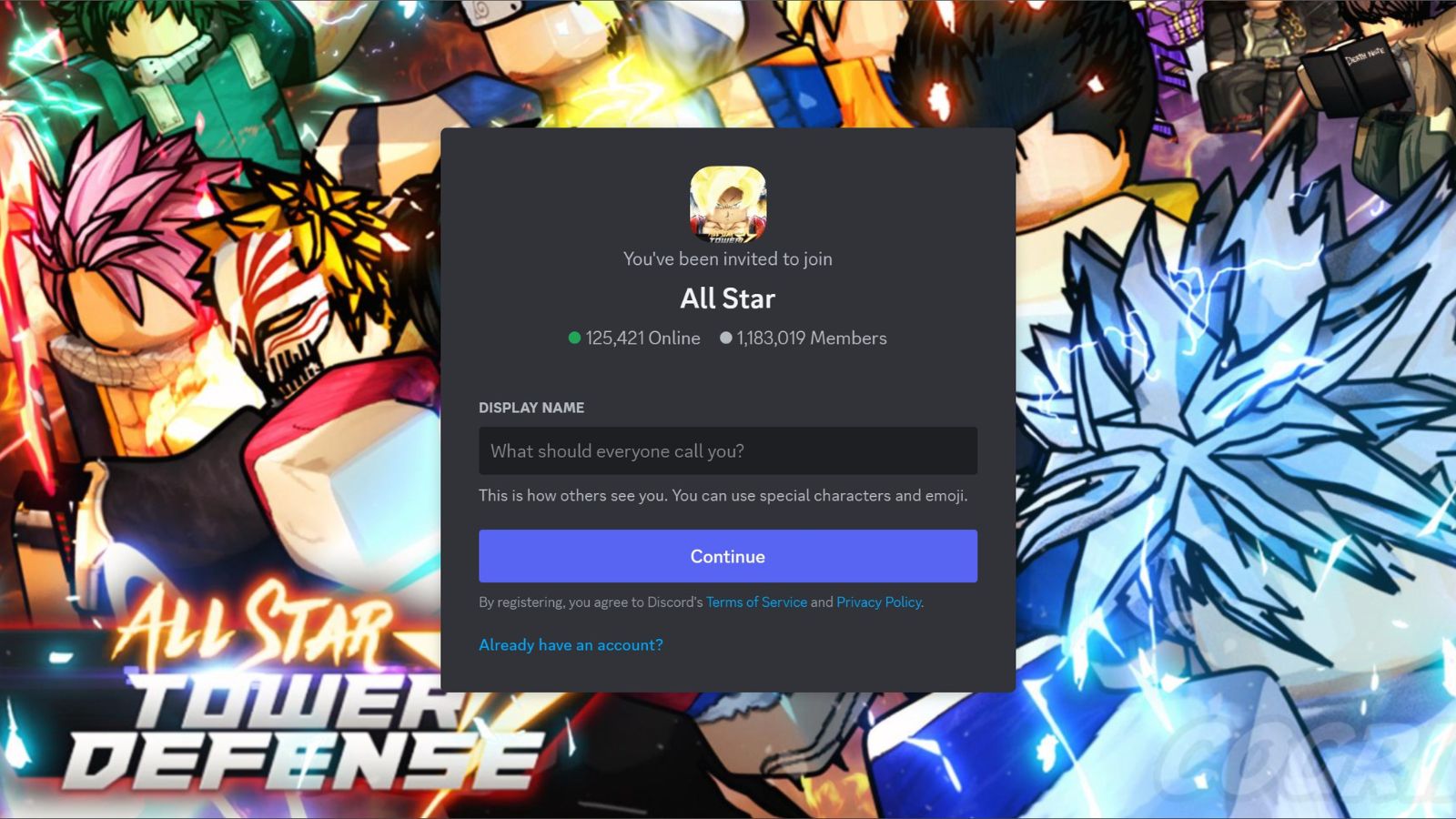 All Star Defense Discord