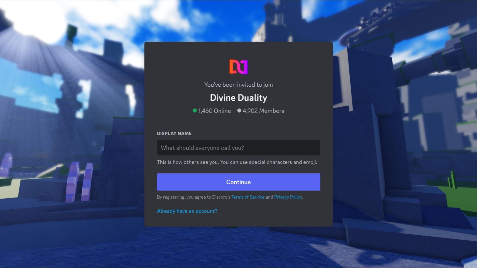 Divine Duality Elemental Trello и Discord Link (август 2024 г.)