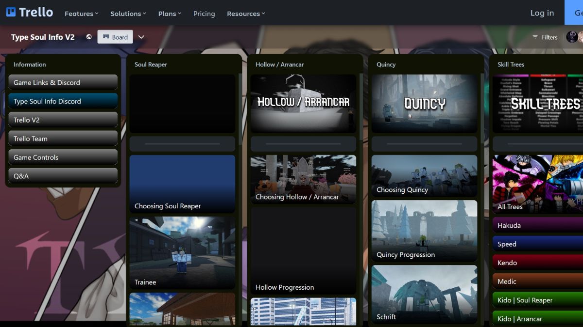 Type Soul Trello V2 Link And Discord Server (August 2024)