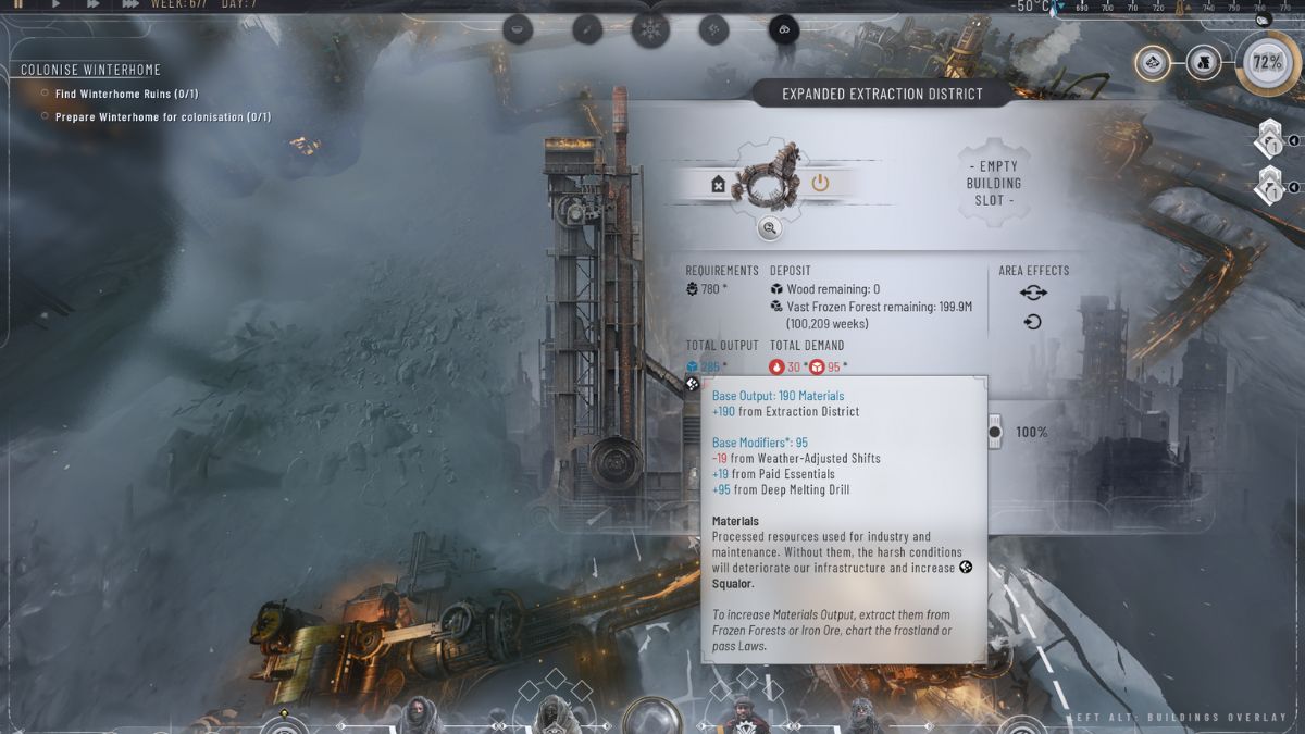 Frostpunk 2: How To Get More Materials