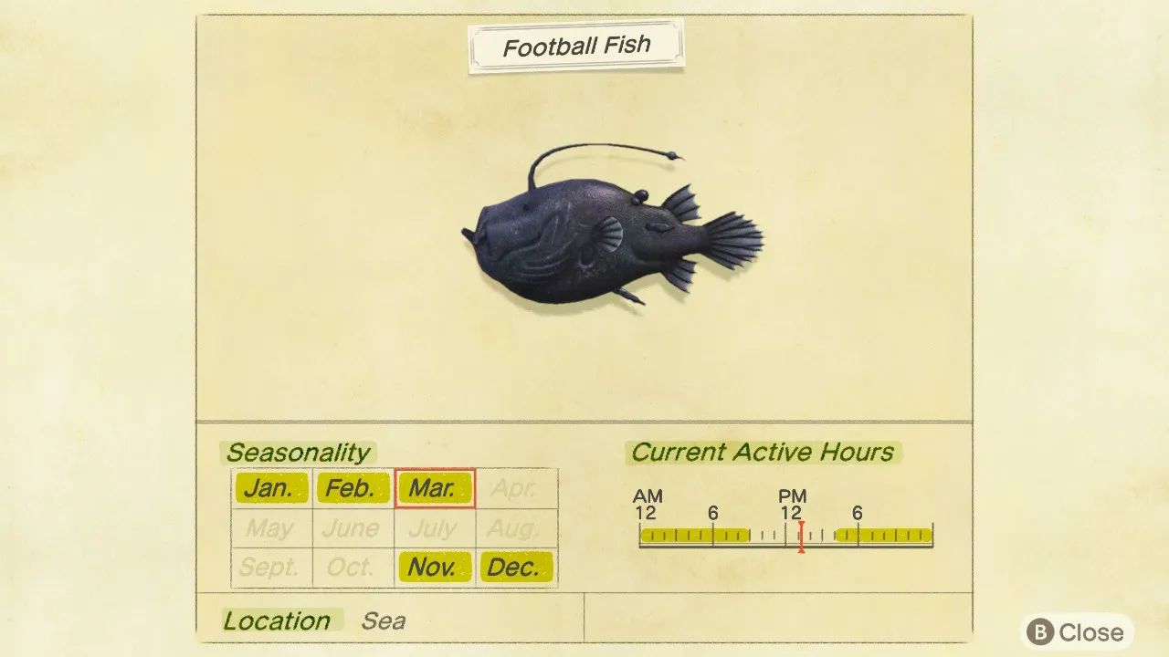 Football fish critterpedia page