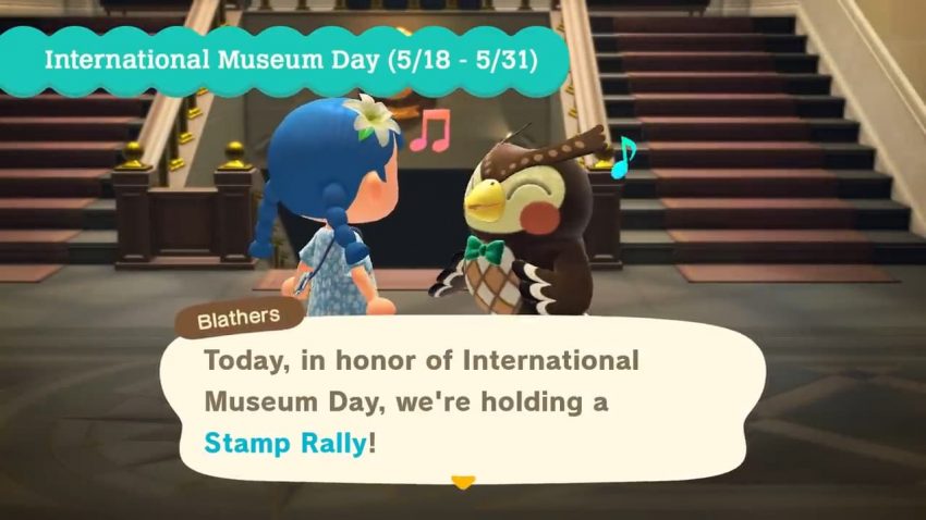 Animal Crossing New Horizons International Museum Day