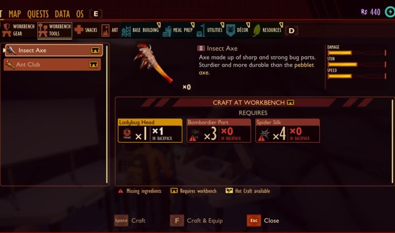 Insect Axe