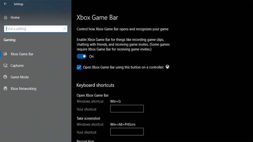 Microsoft's Xbox Game Bar is crashing with error 0x803F8001