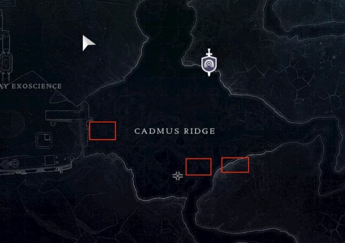 All 5 Destiny Golden Chests Locations on the MOON
