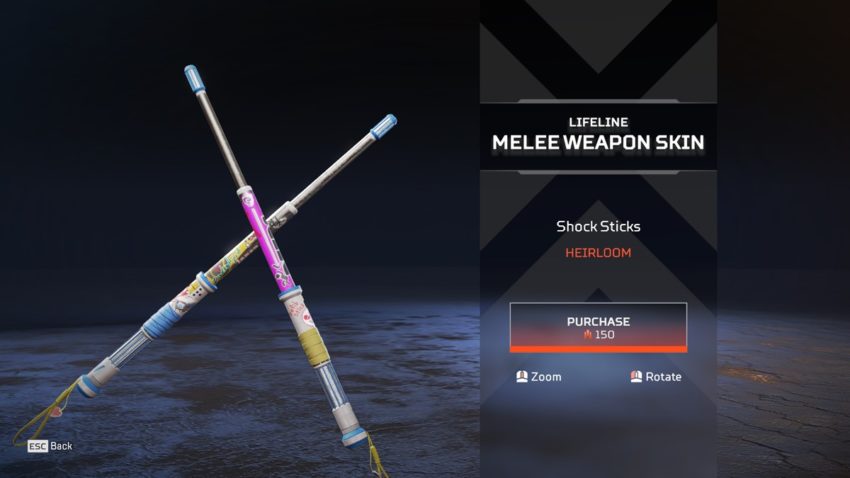 Lifeline's Heirloom - Shock Sticks