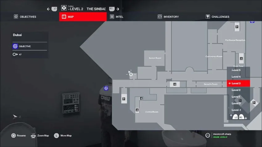 second-knife-level-2-map-reference-hitman-3