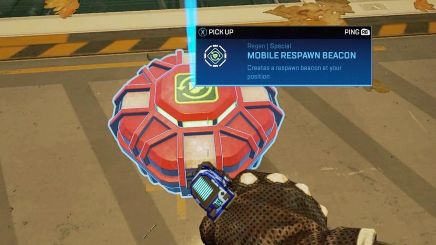 Mobile Respawn Beacon ground loot