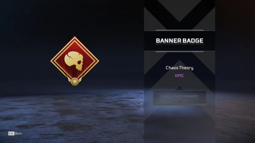 Chaos Theory Badge