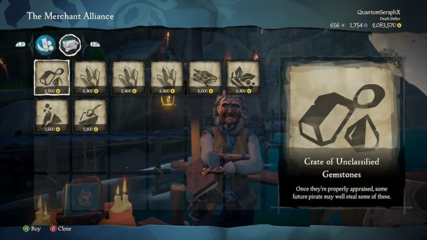 Sea of Thieves Trade Routes Commodity Crates