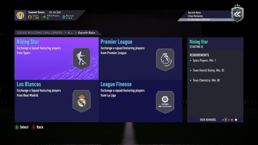Fifa 21 How To Complete Flashback Gareth Bale Sbc Requirements And Solutions Gamepur