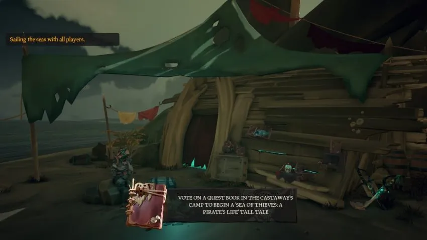 Sea of Thieves: A Pirate's Life Castaway's Camp