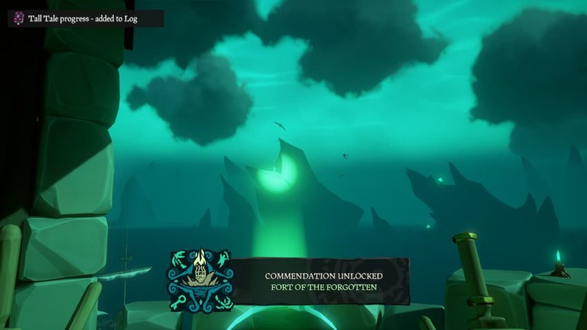 Sea of Thieves: A Pirate's Life – Captains of the Damned Tall Tale Lighthouse beacon