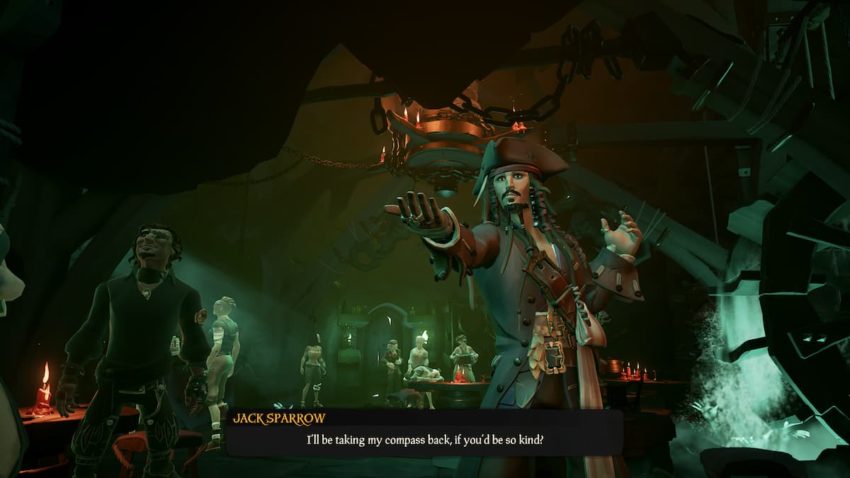 Sea of Thieves Captains of the Damned Tall Tale 